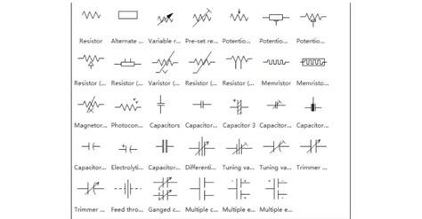 Símbolos de Circuito de Capacitores Blog Raisa