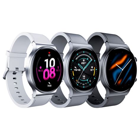 Kumi Gt Pro Smartwatch Screen With Bluetooth Call Silver