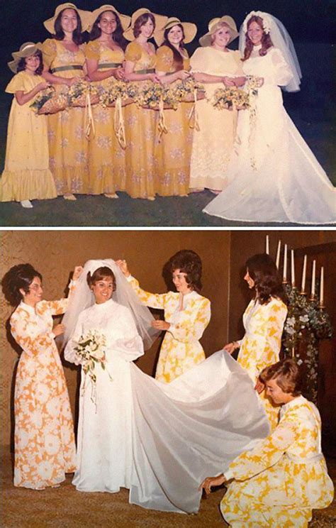 46 Hilarious Vintage Bridesmaid Dresses That Didnt Stand The Test Of