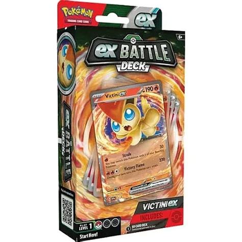 Pokémon Tcg Baraja De Combate Victini Ex O Miraidon Ex Español Alicatán