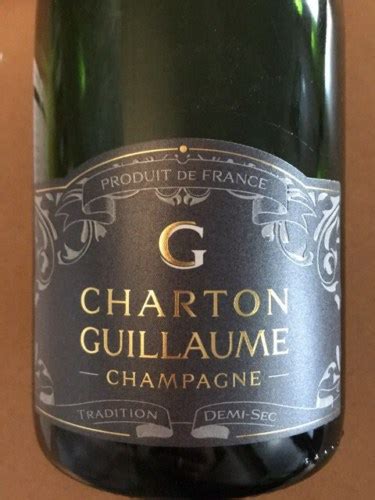 Charton Guillaume Tradition Demi Sec Champagne Vivino US