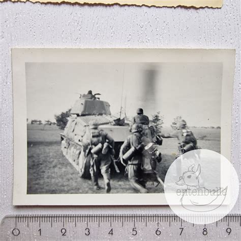 Foto Technik Heer IR 266 Frankreich Beutepanzer PzKpfw 35S Somua