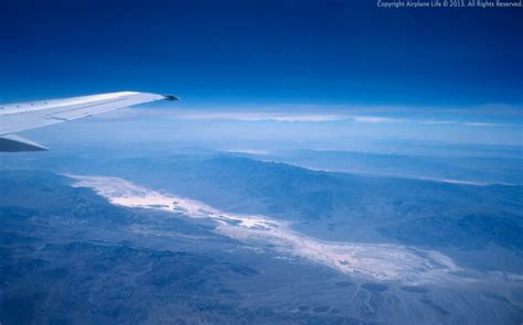 Airplane Life: Death Valley Aerial View