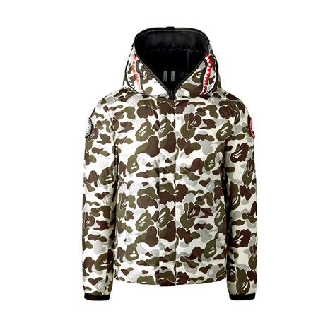 Bape X Canada Goose X Concepts Chilliwack Jacket Abc Snow Camo Lupon