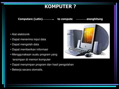 Ppt Sejarah Perkembangan Komputer Powerpoint Presentation Id2728524