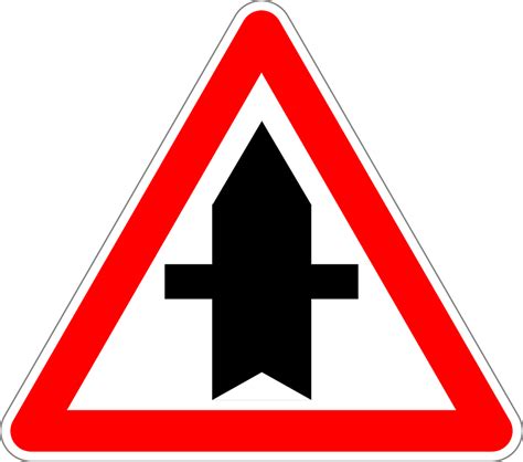 Traffic Sign Right Of Way · Free Vector Graphic On Pixabay