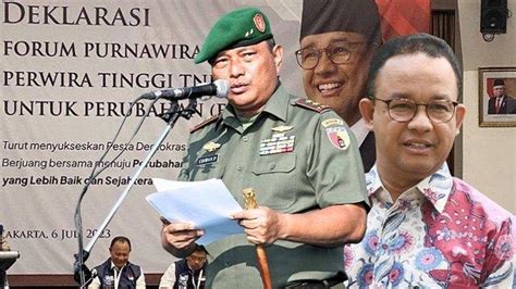 Daftar Purnawirawan Jenderal TNI Polri Dukung Anies VS Ganjar Kubu