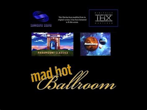 Mad Hot Ballroom 2005 2005 VHS Opening Logos YouTube