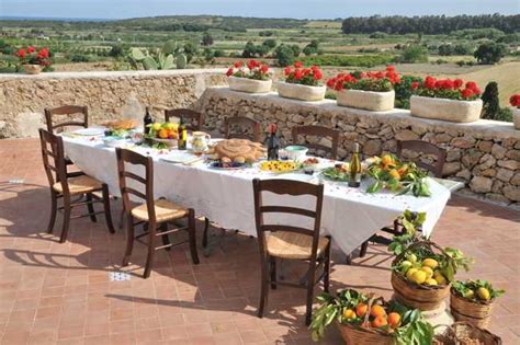 Sicilian Table Setting Sicilia Tavolo Cose