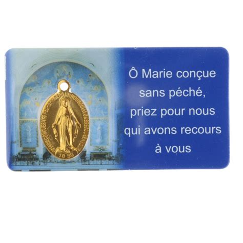 Carte M Daille Miraculeuse De La Rue Du Bac Images Religieuses Langue