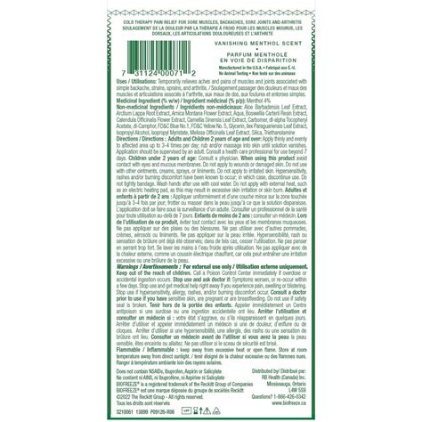 Biofreeze Fast Acting Menthol Pain Relief Gel for Muscle & Joint Pain