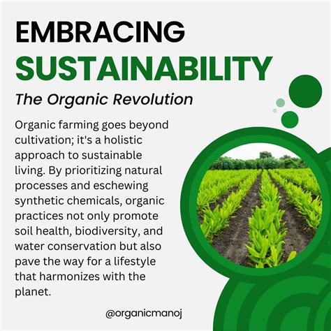 #organicrevolution #sustainableliving #harmonywithnature #greenchoices ...