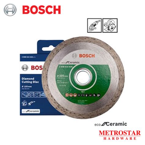 Bosch Diamond Cutting Disc For Ceramic 105mm