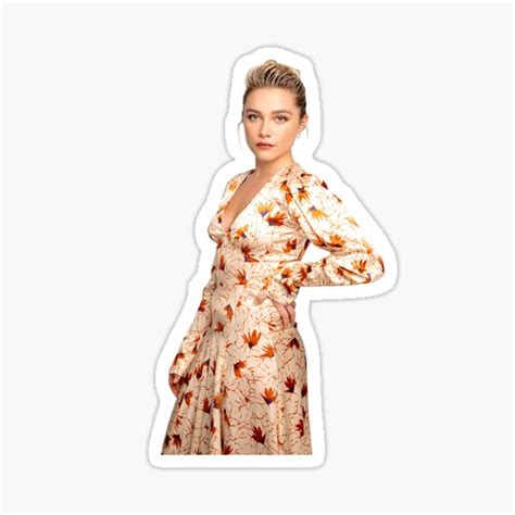 Florence Pugh Sticker By Ketti94 Redbubble