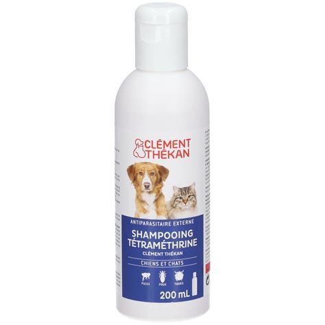 Clement Thekan Shampooing Antiparasitaire Puces Poux Et Tiques Chien