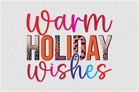 Warm Holiday Wishes Graphic by Sublimation Design · Creative Fabrica