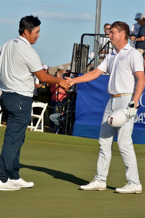 Your Observer Photo Byeong Hun An Shakes Hands With Ben Griffin