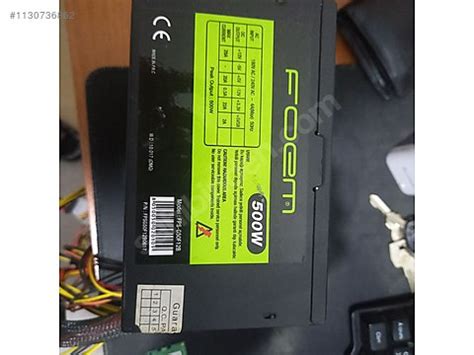 FOEM 500W psu Güç Kaynağı ve Tüm Masaüstü Bilgisayar Parçaları