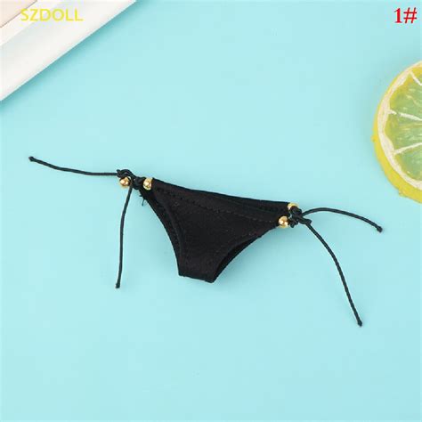 Cxszdoll Dollhouse Mini Bikini Bra Lingerie Set Underpants Doll Model Decor Dom Shopee
