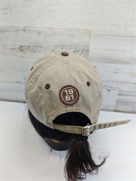 Cabelas Tan Hat Cap Adjustable Strap Hunting Fishing Gem