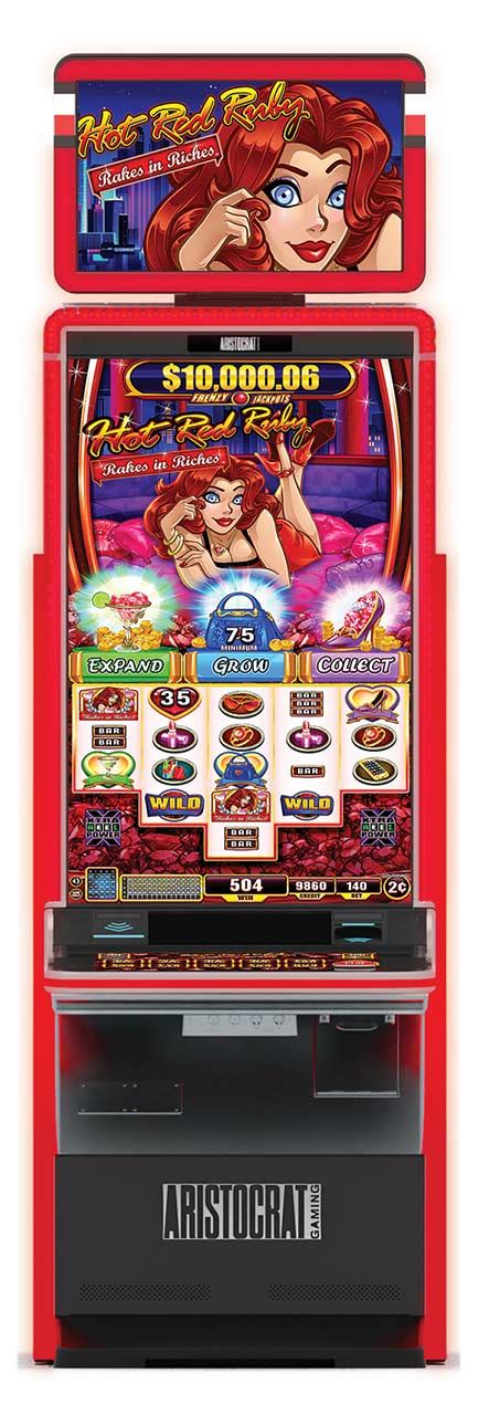 Aristocrat Gaming Hot Red Ruby Rakes In Riches Indian Gaming