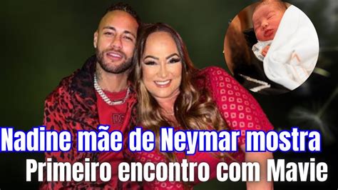 Emocionante Encontro Nadine Gonçalves Mãe de Neymar Conhece Netinha