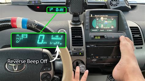 How To Disable Reverse Beep On Prius Gen Youtube