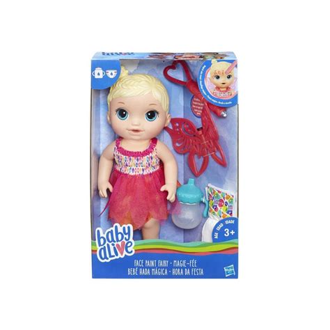 Hasbro BABY ALIVE FACE PAINT FAIRY BLONDE BABY ALIVE Αννούλα