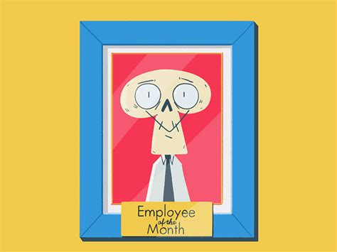 Employee Of The Month by Yimbo Escárrega on Dribbble