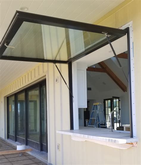 Awning Style Pass Through Window