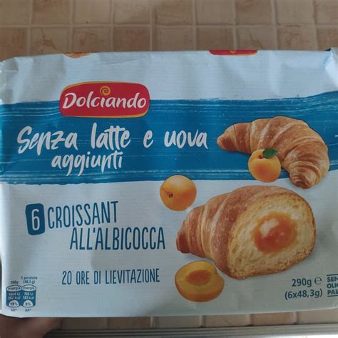 Dolciando Croissant All Albicocca Senza Latte E Senza Uova Aggiunti