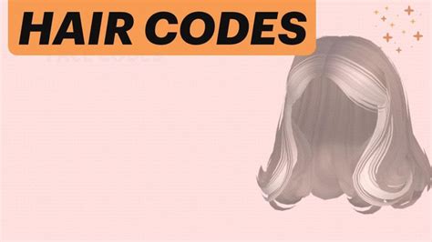 Hair Codes Roblox Coding Hair Roblox