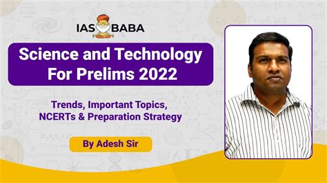 Perfect Strategy For Science Technology Upsc Prelims Prelims