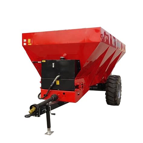 Buy Tractor Trailed Hydraulic Manure Spreader Organic Fertilizer