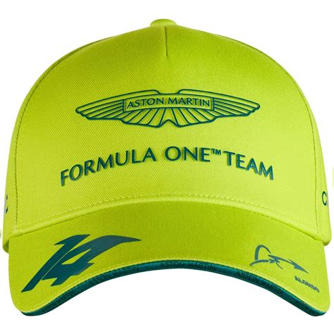 Czapka Aston Martin F1 Fernando Alonso 2023 Lime Żółty OUTLET