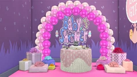 Sims 4 Baby Shower Stuff