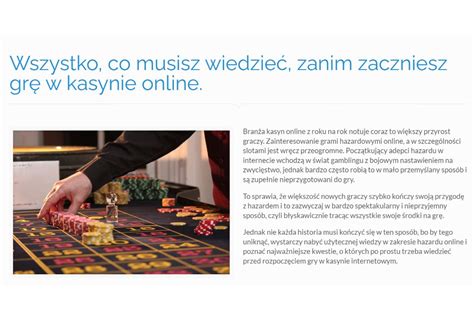 To musisz wiedzieć zanim zaczniesz grę w kasynie online