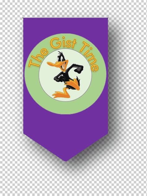 Daffy Duck Looney Tunes Standee Carton, химическая атака, фиолетовый ...