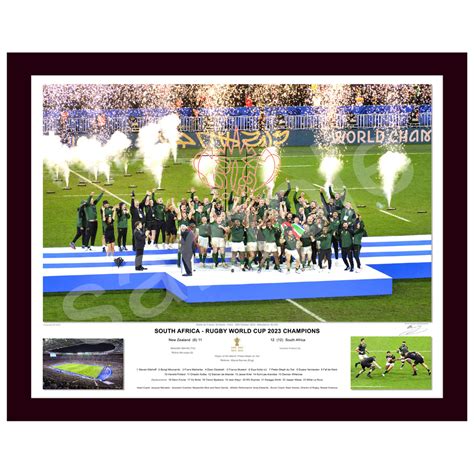 RUGBY WORLD CUP 2023 CHAMPIONS - THE CELEBRATION - sportmemorabilia.co.za