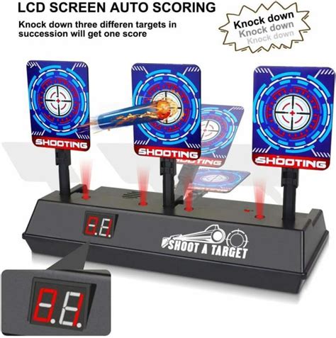 Best Toy Gun Target Electric Auto Return - Hobby Crazy