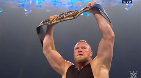 Brock Lesnar Suspended Indefinitely After Attacking Adam Pearce