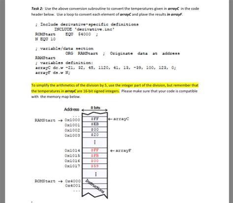 Solved Problem 7 Task 1 Write An HCS12 Subroutine For Chegg