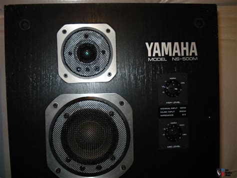 Yamaha NS 500M Studio Monitor Speakers Photo 2240601 Aussie Audio Mart