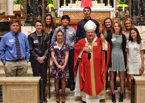 Confirmation Saint Joseph Catholic Church Rosemount Mn