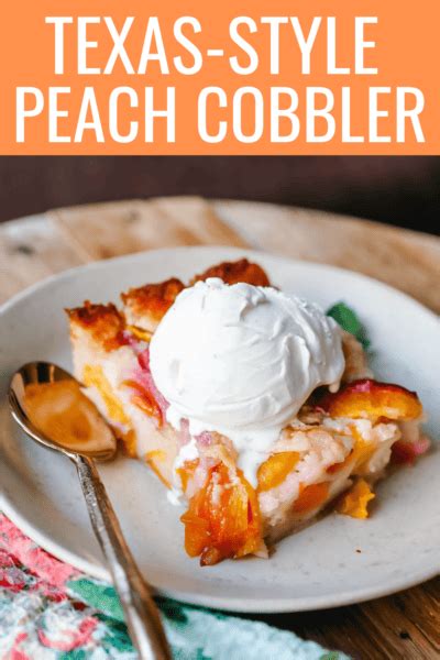 Texas Style Peach Cobbler – Modern Honey