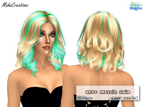 The Sims Resource Anto Mollie Hair Recolor Mesh Needed