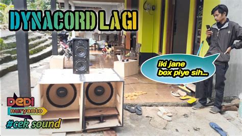 Box Dynacord Bersuara Aneh Speaker Acr Premier Cek Sound