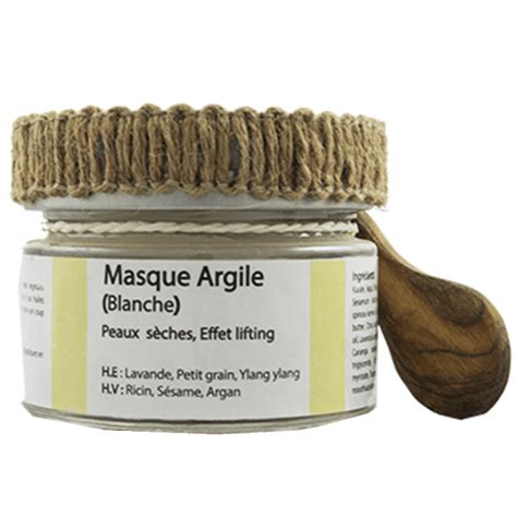 Masque Argile Blanche Peaux S Ches Ecovillage Green Bee