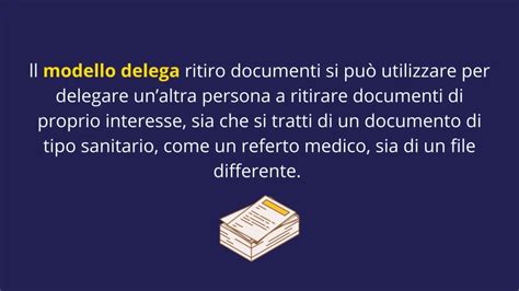 Modello Delega Ritiro Documenti Word Fill Online Printable Fillable