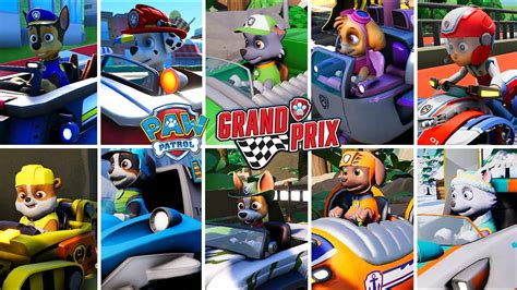 PAW Patrol: Grand Prix All Characters & Vehicles (PS4, PS5, Switch ...